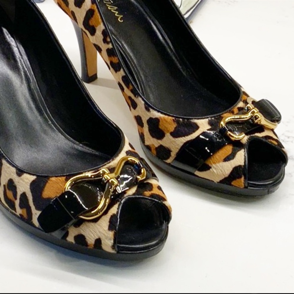 Cole Haan x Nike Air Pony Hair Peep-Toe Heels - Picture 7 of 11